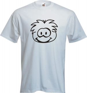 kids puffle club penguin t shirts hoody any age colour