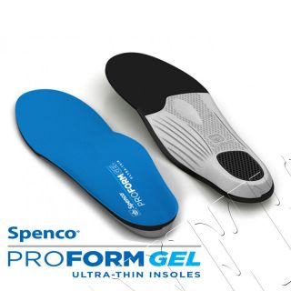 Spenco ProForm Gel Full Insoles Thin Arch Supports Athletic Casual 