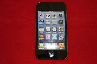Black Apple iPod Touch 4th Gen 8GB A1367  Player Camera Wifi
