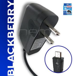   WHOLESALE TRAVEL HOME CHARGER FOR BLACKBERRY PHONES DC WALL ADAPTER