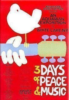 Original 1979 Woodstock 17x 26 / 7 Color Poster by Arnold Skolnic 