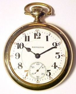1921 Hamilton Special 992 Railroad Pocket Watch 21 Jewels; 16s Double 