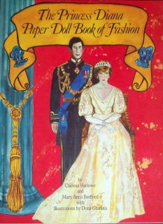 Princess Diana PRINCE CHARLES PAPER DOLL BOOK OF FASHION