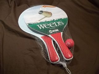 SHOWTIME WEEDS AND THE BIG C PROMO BEACH PADDLE AND BALL SET RARE 