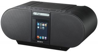 Sony Portable CD/Radio Player Music Boombox for Apple iPod iPhone Dock 