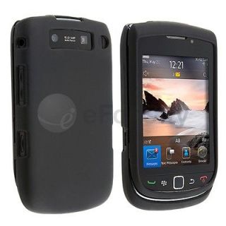 Black Hard Skin Case Cover Accessory for Blackberry Torch 9800 9810