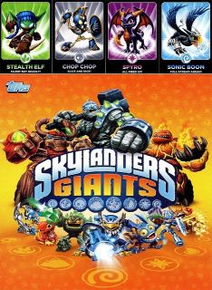 Skylanders Giants Choose Base Cards 1 30 (Original Characters)