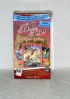 BELLA SARA VALUE BOX ANCIENT LIGHTS 4 CARD PKS 1 SPECIAL ZEPHYROS 