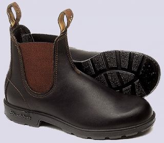   Classic Chelsea Pull On Boot Stout Brown Leather Waterproof Boot 500