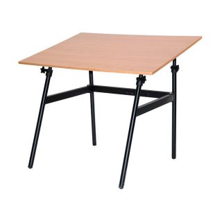 Black Adjustable Folding 30 x 42 Drawing Table Desk  Artist Art 