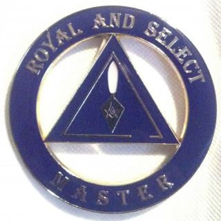 Masonic Royal and Select Master Car Emblem