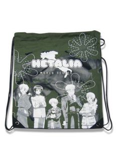 Hetalia WORLD GROUP DRAWSTRING BAG Messenger Bag Backpack Back To 