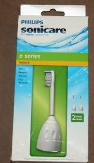 Sonicare Elite Standard Brush Heads E Series Philips Electric 