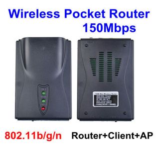 Mini USB WiFi 802.11b/g/n Wireless Router 150M