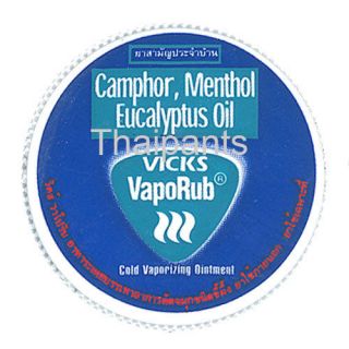 Vicks VapoRub Camphor, Menthol Ecuclyptus Oil cold