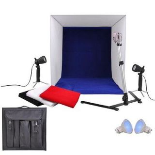 New 100w Photo Studio 16 Photography Lighting Tent Kit Backdrop Cube 