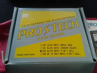 MODEL CRAFT MFG., PROTECH SUPER CHARGER AC/DC 702 Fast Ship 