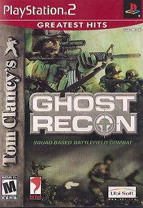 Tom Clancys Ghost Recon (PlayStation PS2) 23 single player missions