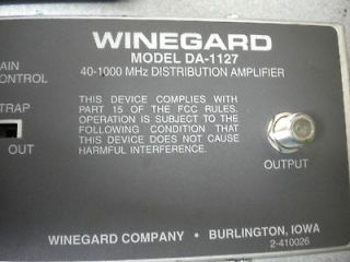 Winegard DA 1127 Amplifier
