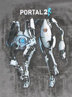 Portal 2 T   Shirt NEW Atlas Peabody Licensed Gamer