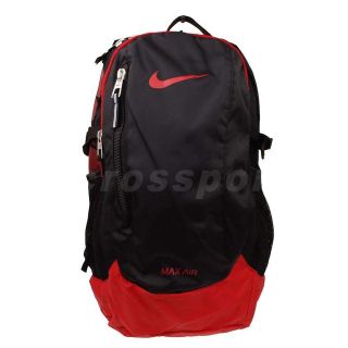 Nike Team Training Max Air Xlarge Backpack 39L Black Red Bags Male 