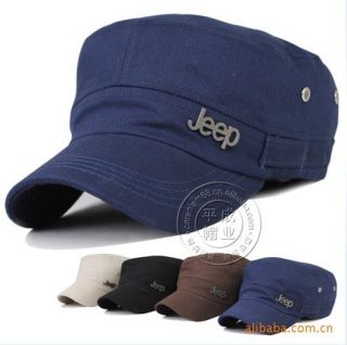 Jeep Black dark blue Coffee Khaki Hunting Caps Cap Cadet Military Hat
