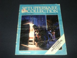   WINTER SPRING 1988 TUPPERWARE COLLECTION CATALOG VOL 3 NUMBER 1