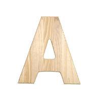 inch unfinished WOOD LETTER routered edge alphabet name wall word 
