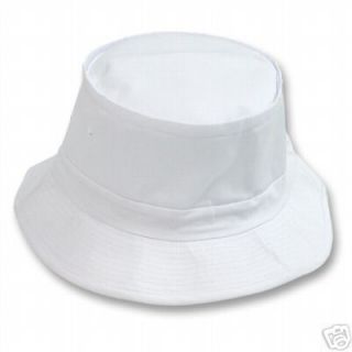 White Bucket Hat Hats Gilligan Halloween Costume S/M