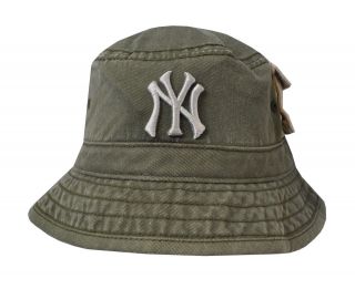 New Era   Official New York Yankees Military Bucket Hat (BK09)