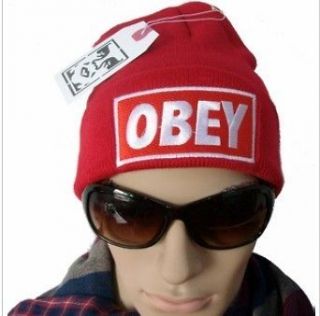 NEW HOT Supreme OBEY Beanies Cotton Stay warm outdoor knit cap wool 