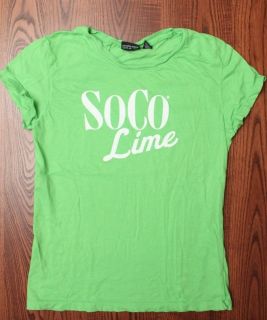 So Co Lime Southern Comfort Liqueur Shorts Drinks Womens T Shirt 