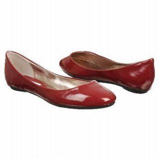 STEVE MADDEN Heaven RED Flats Ballet Shoes Womens Patent Leather New 