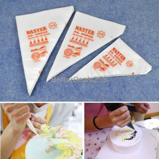 Cake Pastry Icing Piping Decorating Bags Decorate Tool 100pcs 