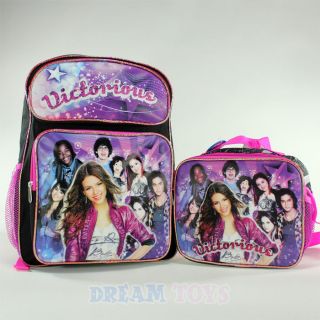 Victorious Victoria Justice 16 Large Backpack and Lunch Bag Set 