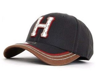 UNISEX MENS FLEXFIT LETTER H SPANDEX BASEBALL CAP HATS SPORTS TRUCKER 