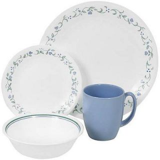 Corelle 16pc pc 16 peice Cafe Dinnerware Dinner Dish Dishes Plates 