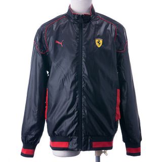 BN PUMA Mens Ferrari SF Lightweight Jacket Black Asian Size #76109701
