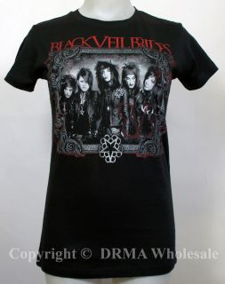   BLACK VEIL BRIDES Raven Girl Juniors Tee T Shirt S M L XL NEW