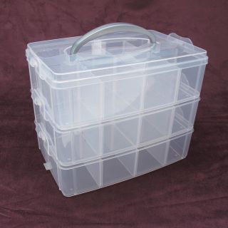   Bead Storage Box With 24 compartments ,Great For Crafts And Jewellery