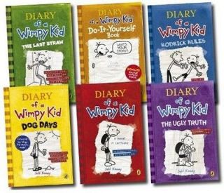   of a Wimpy Kid Collection   6 books box set   Brand New Fast Dispatc