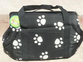 DOG TRAVEL BAG SOFT Pet Cat Travel Carrier / Tote Bag / 10 X18 