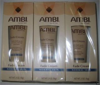 AMBI SKINCARE FADE CREAM Regular Skin FULL SIZE   3 PK