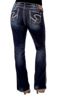 plus size silver jeans in Jeans