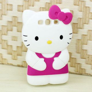 Hot Sale Hellokitty Soft Silicone Case Cover For Samsung Galaxy III S3 
