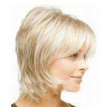 Stylish Short curly human made hair healthy wig/wigs+Gift