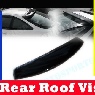 Honda Civic 96 00 EK 2 DOOR JDM Smoke Rear Roof Window Visor Shade 