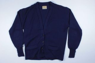 40s Vintage HL Whitning Co. Cardigan Varsity Knit Wool Letterman 