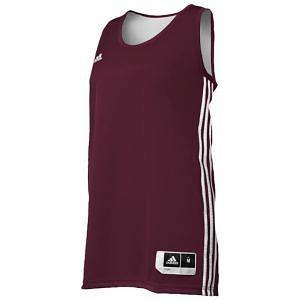   Practice Basketball Reversible Jersey Long Tall LT Large Maroon NWT