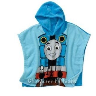   THE TRAIN FRIENDS BLANKET Fleece Hooded Poncho BEDDING BABY TODDLER